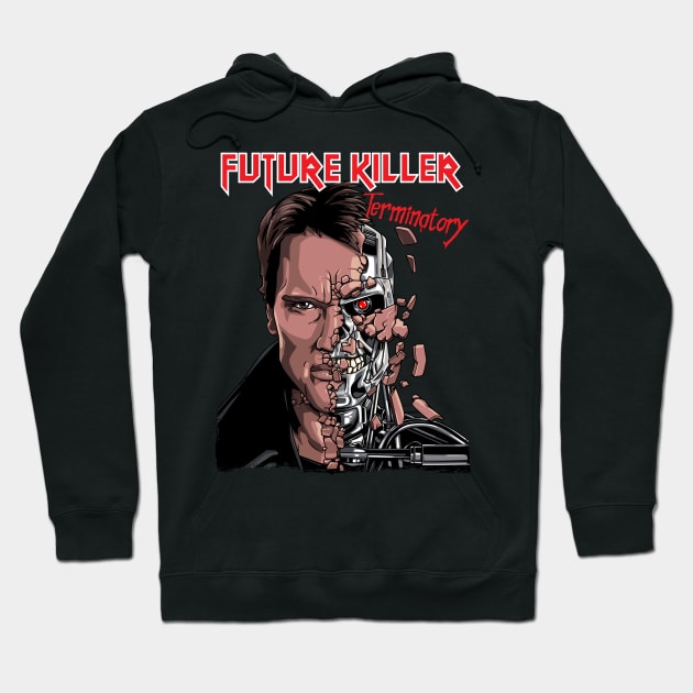 Future Killer Hoodie by boltfromtheblue